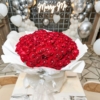 fresh rose bouquet