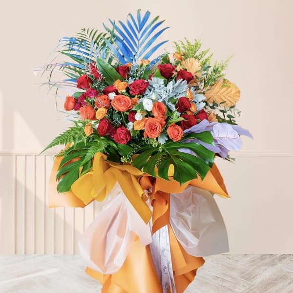 Vibrant Flower Stand