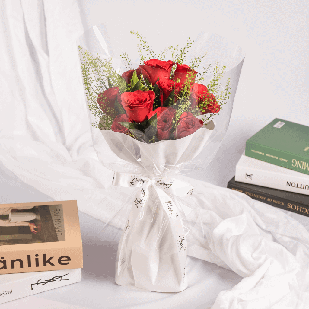 Fresh rose bouquet