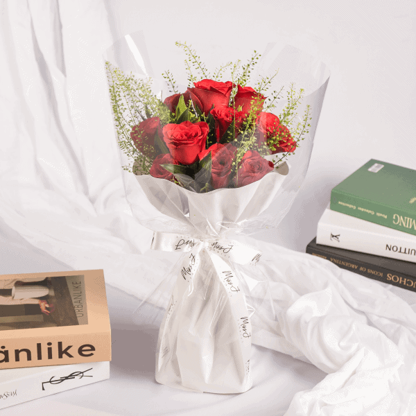 Fresh rose bouquet