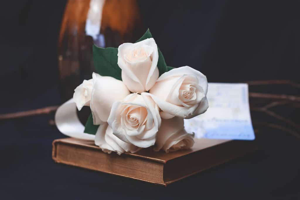 white rose bouquet Klang Valley