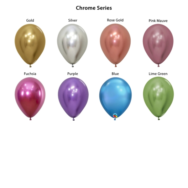 11" Chrome Helium Balloon