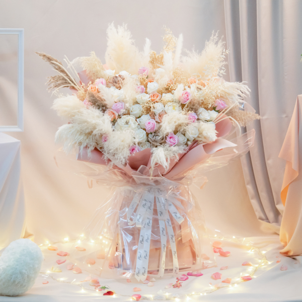 Resplendent Dried Flower Bouquet