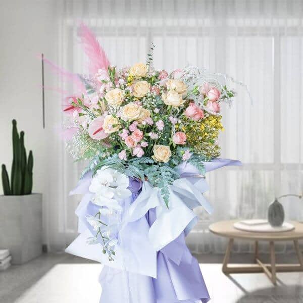 condolences flower stands